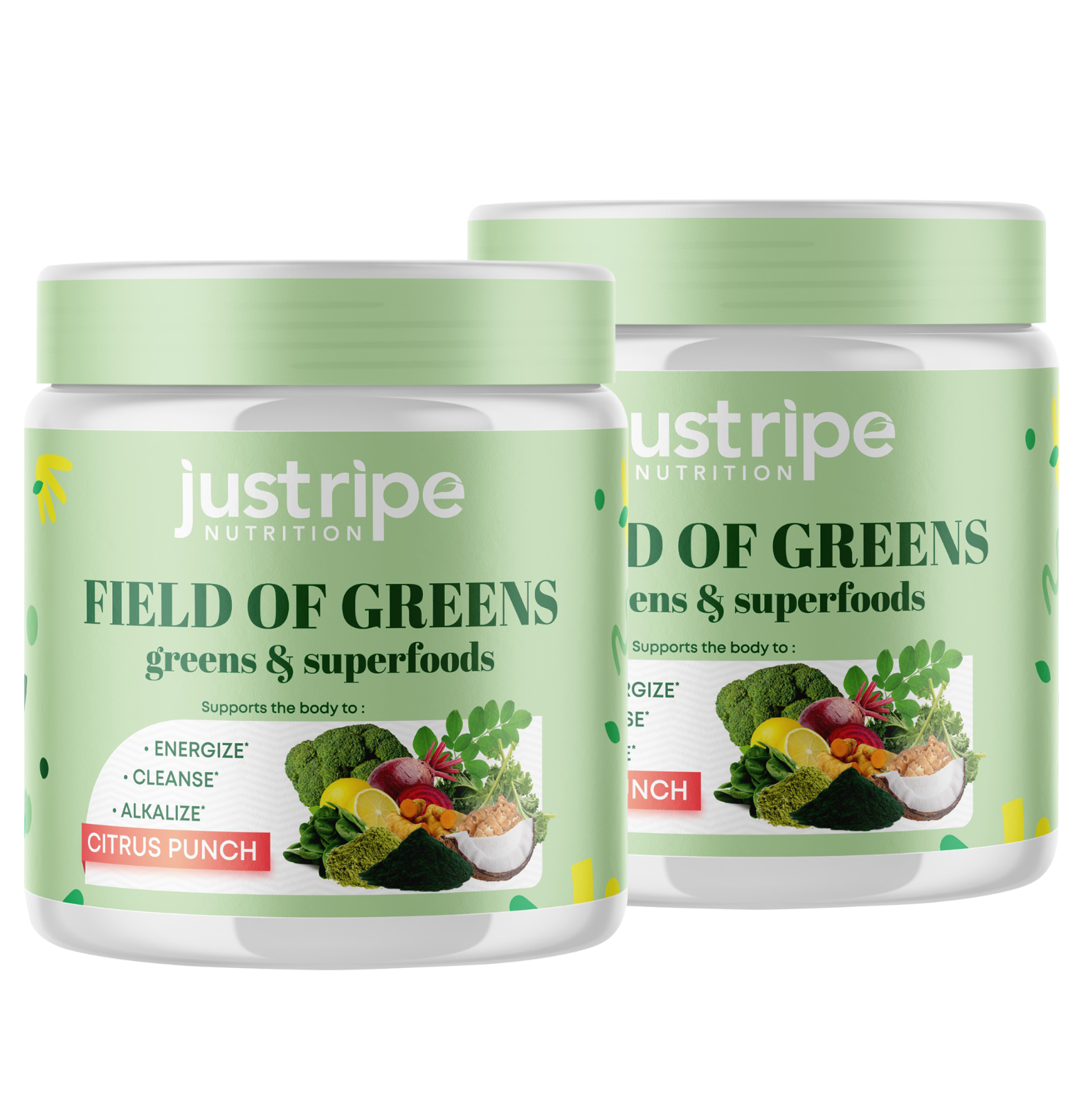 Field of Greens - Premium Organic Superfood Powder Blend, Made With Organic Fruits & Veggies Field of Greens - Premium Organic Superfood Powder Blend, Made With Organic Fruits & Veggies $69.95 Just Ripe Nutrition